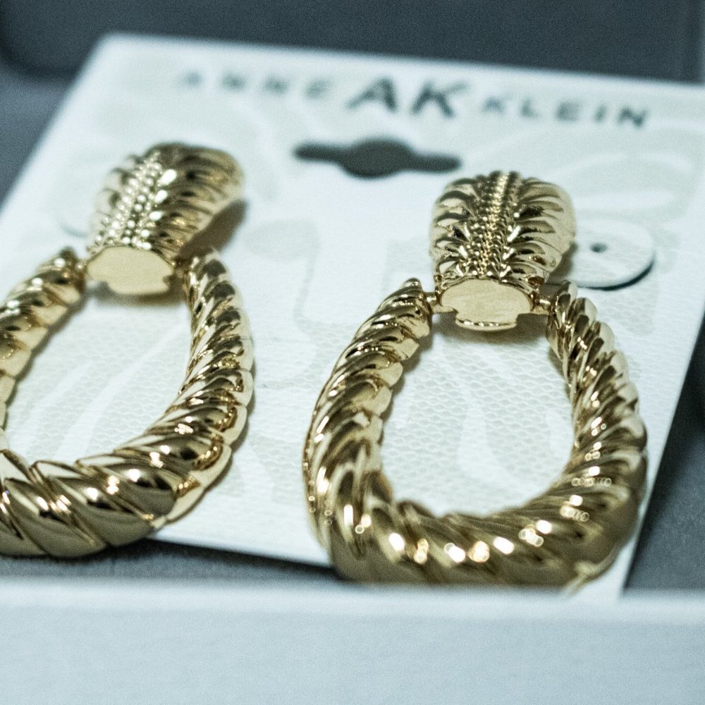 Anne Klein Golden earings